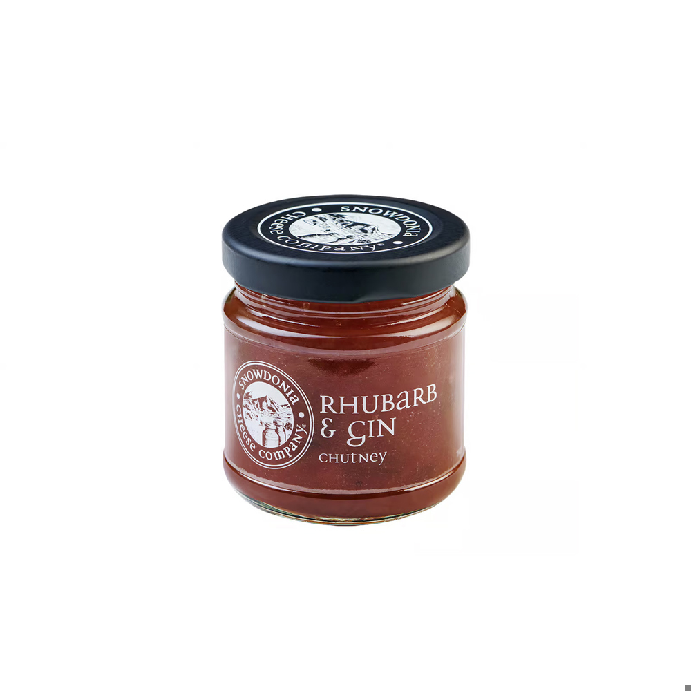 Snowdonia Rhubarb & Gin Chutney 114g